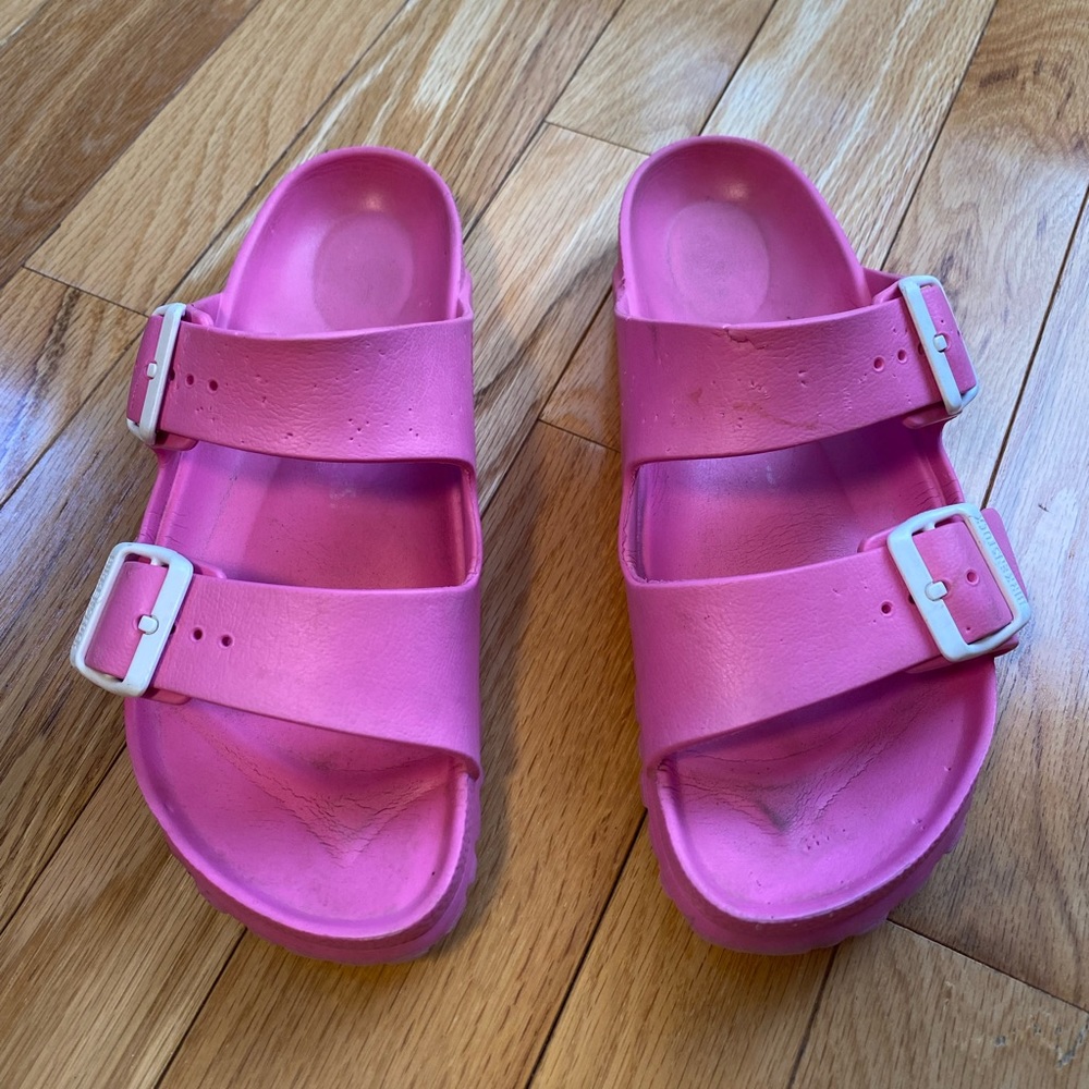 Arizona Essentials Neon Pink Birkenstock